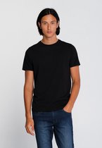 J&JOY - Mannen T-shirt Essentials Black Caviar