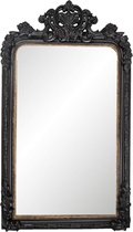 Wandspiegel 90*158*14 cm Goudkleurig Hout Rechthoek Grote Spiegel Muur Spiegel Wand Spiegel