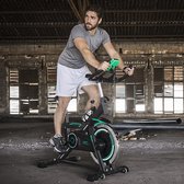 Cecotec - Hometrainer - Fitness - sport - Stationaire fiets Extreme 25 - Functies: Hartslag - LCD Scherm - Met wieltjes
