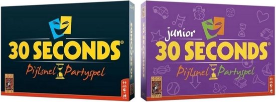 bevolking Recensent Manie Spellenbundel - 2 Stuks - 30 Seconds & 30 Seconds Junior | Games | bol.com