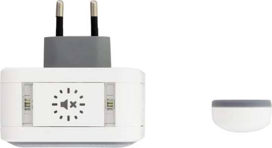 HONEYWELL GONG DRAADLOOS PLUG-IN HALOGEEN WIT DC515NP2 — afbeelding 3