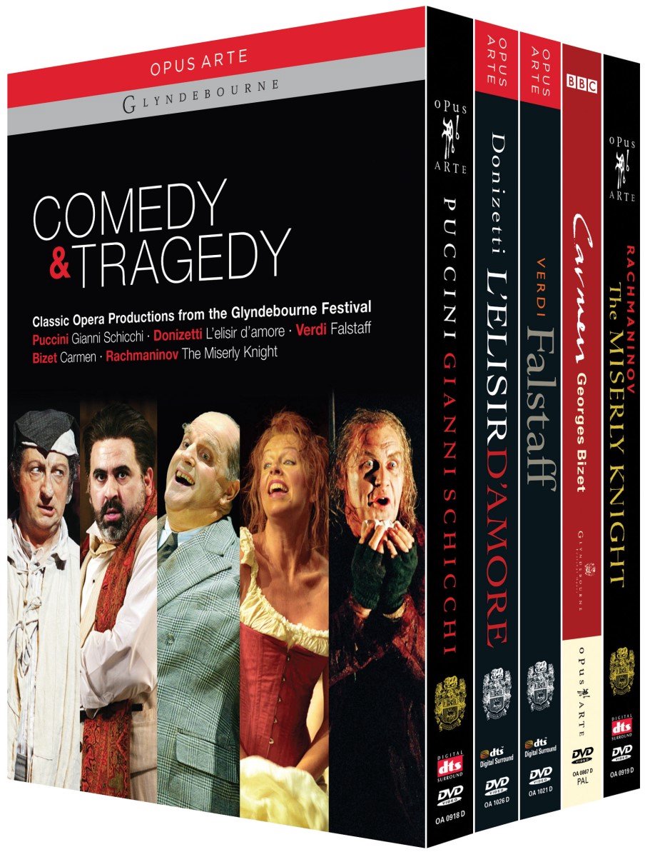 Anne Sofie Von Otter, Sergei Leiferkus, Alessandro Corbelli - Comedy & Tragedy (6 DVD)