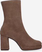 Tango Nadine 5 Enkellaarsjes - Enkelboots met rits - Dames - Taupe - Maat 36