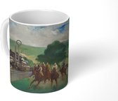 Mok - The races at Longchamp - Edouard Manet - 350 ML - Beker