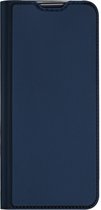 Dux Ducis Slim Softcase Booktype Oppo Reno 6 Pro 5G hoesje - Donkerblauw