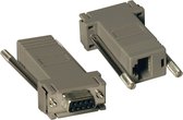 Tripp Lite P450-000 tussenstuk voor kabels DB9 (Female) RJ45 (Female) Grijs