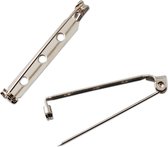 Darice • Brochespelden zilver 25 mm