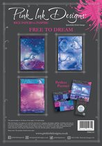 Pink Ink Designs Rijst papier - Free to dream - A4 - 2x3 designs