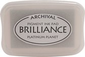 Brilliance ink pad platinum planet