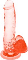Shades - Small Jelly, Gradient, Coral - Silicone Dildos