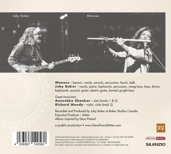 Deva Premal Instrumental Meditations (CD), Deva Premal Muziek bol