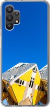 Geschikt voor Samsung Galaxy A32 5G hoesje - Rotterdam - Kubus - Woning - Siliconen Telefoonhoesje