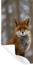 Stickers Stickers muraux - Renard - Forêt - Rouge - 40x80 cm - Feuille adhésive