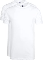 Alan Red Virginia Wit Ronde Hals Heren T-shirt 2-Pack - S