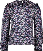 B.Nosy  meisjes geweven blouse bloemen maat 122/128