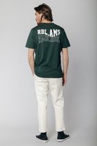 Colourful Rebel RBL AMS Big Wave T-shirt Groen Heren - Katoen - S