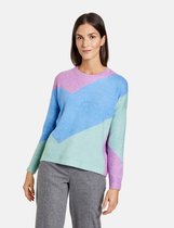 GERRY WEBER Dames Trui met colour blocks