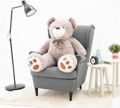 Knuffel Dear Bear Amigo Grey 130cm