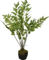 Varen kunstplant mosbal 68cm groen