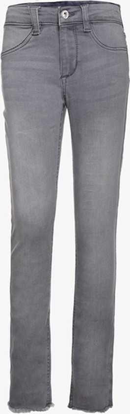 TwoDay meisjes skinny jeans - Grijs - Maat 158