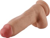 Dildo 3XLR voor Auxfun Basic Seksmachine Beige 20.5 cm
