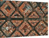 De achtkantige patronen van stedelijk Barcelona - Foto op Canvas - 60 x 40 cm