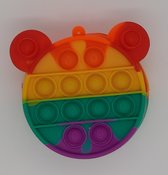 AMK Trading - Pop it - fidget - bekend van tik tok - portemonnee - simple dimple - rainbow