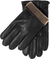 Fratelli Orsini Handschoenen Heren - Giovanni (zwart) - Lamslederen handschoenen met cashmere voering & touchscreenfunctie - XXXL - 12½/13