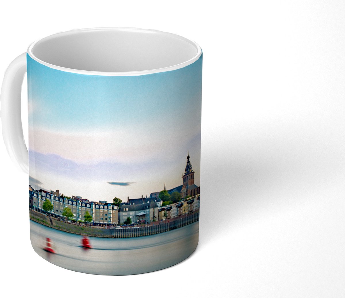 Mok - Koffiemok - Waal - Nijmegen - Nederland - Mokken - 350 ML - Beker - Koffiemokken - Theemok