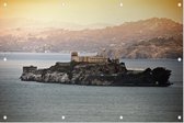 De gevangenis op Alcatraz Island in San Francisco - Foto op Tuinposter - 120 x 80 cm