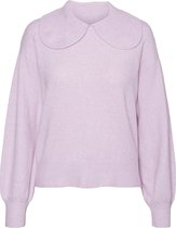 Vero Moda Trui Vmdoffy Ls Collar Blouse Ga Boo 10255448 Lavendula Dames Maat - M