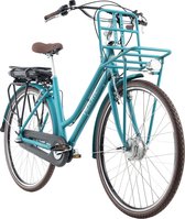 Adore Fiets (elektrisch) Pedelec e-bike stadsfiets 28 '' Adore Cantaloupe blauw - 49 cm