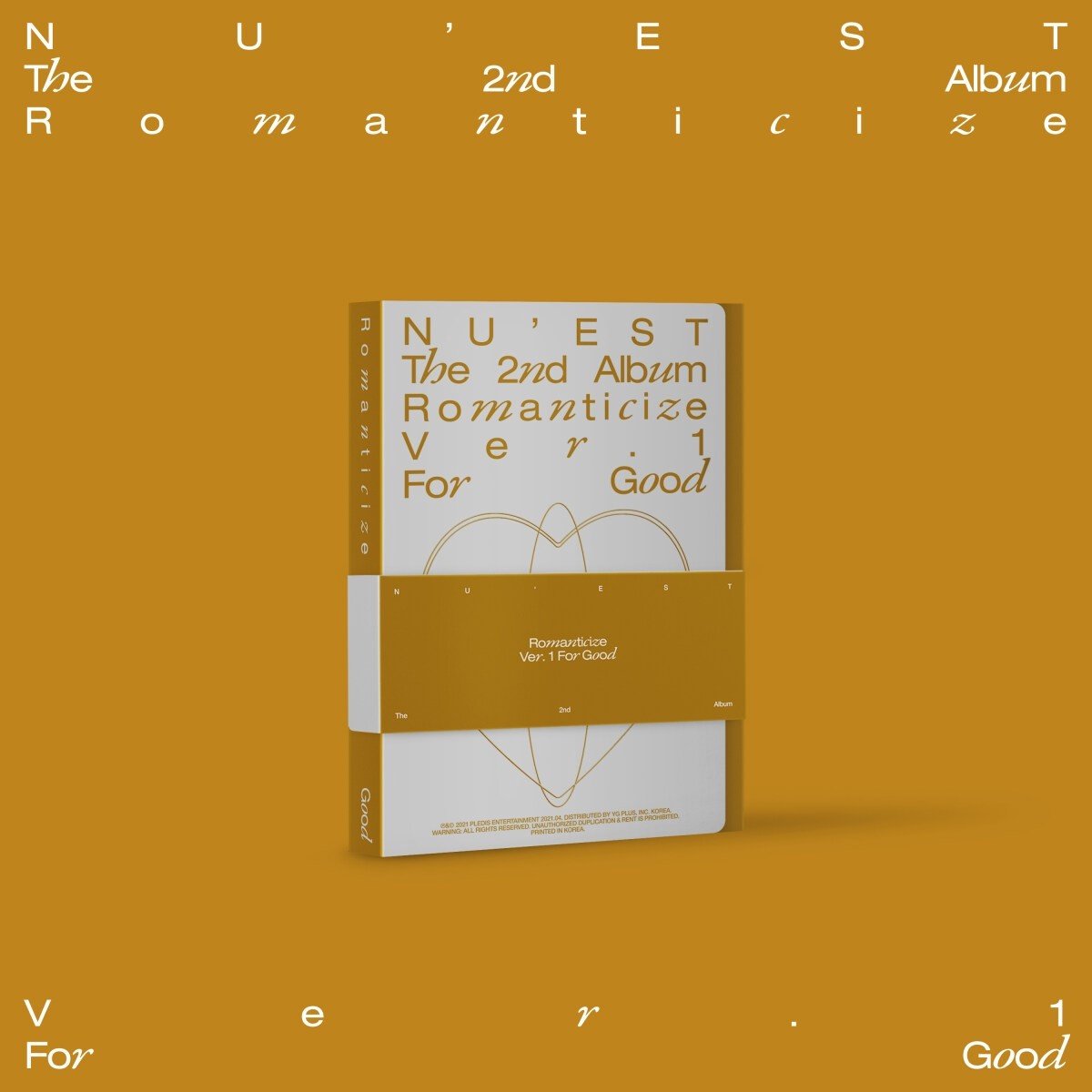 Nuest - The 2nd Album Romanticize - For Good (CD)