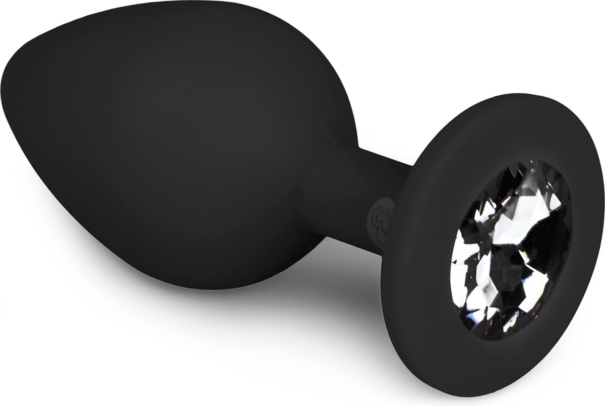 Goedkoopste Diamond Plug Medium - Zwart