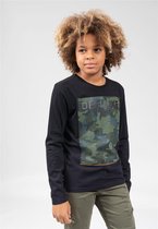 DEELUXE Camouflage T-shirt met lange mouwenKUROSON Black