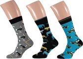 Apollo | Zoo Animal Socks | 3-Pack Giftbox | Maat 41-46