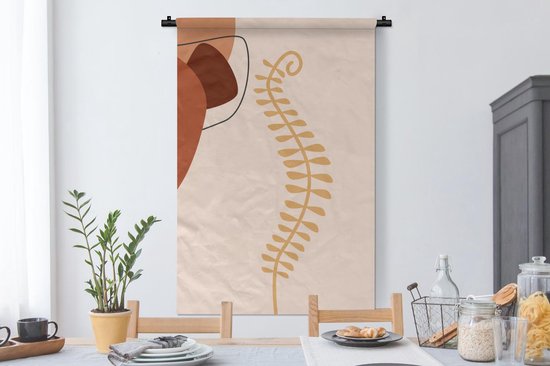 Tapisserie - Tissu mural - Été - Végétal - Pastel - 90x135 cm - Tapisserie