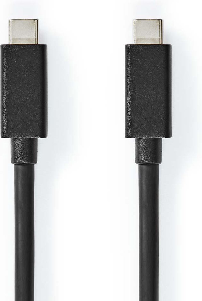 NEDIS CCGP64020BK10 USB-Kabel 1,00 m Zwart