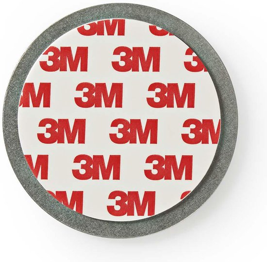 Magnetische Dectectorbeugel - Diameter: 70 mm - Plakband - Aantal producten in verpakking: 1 - Grijs van Kopp — afbeelding 2