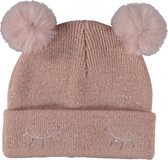 Sarlini Muts Knit Sleepy Eyes Light Pink