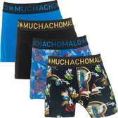 Muchachomalo jongens 4P over the rainbow blauw & zwart - 146/152