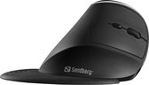 Sandberg Pro 630-13 Ergonomische muis - Verticale muis – Rechts – Draadloos – 1600 DPI