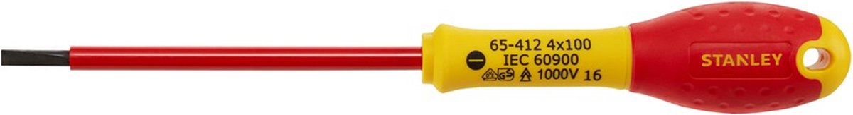 Stanley FatMax Schroevendraaier Parallel VDE 4 X 100mm