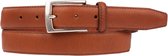 Petrol Industries Riem Heren - Broekriem - Verstelbaar - Leer - Cognac - 95 cm - L