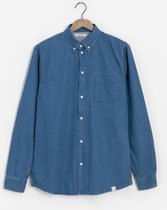 Sissy-Boy - Blauw denim overhemd