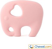 Bijtketting Kauwketting | Olifant! | Diverse kleuren | Roze | Chewel ®