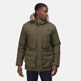 De Regatta Volter Parka Wandeljas - Heren - Verwarmd - Waterdicht - Khaki Green