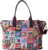Oilily Honeycomb Baby Bag multicolor