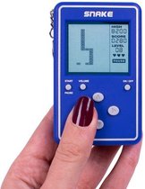 FIZZ Snake Handheld Sleutelhanger - Blauw - LCD