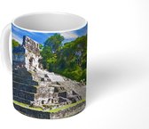 Mok - Palenque oude ruïnes van tempel De La Cruz in Mexico - 350 ML - Beker